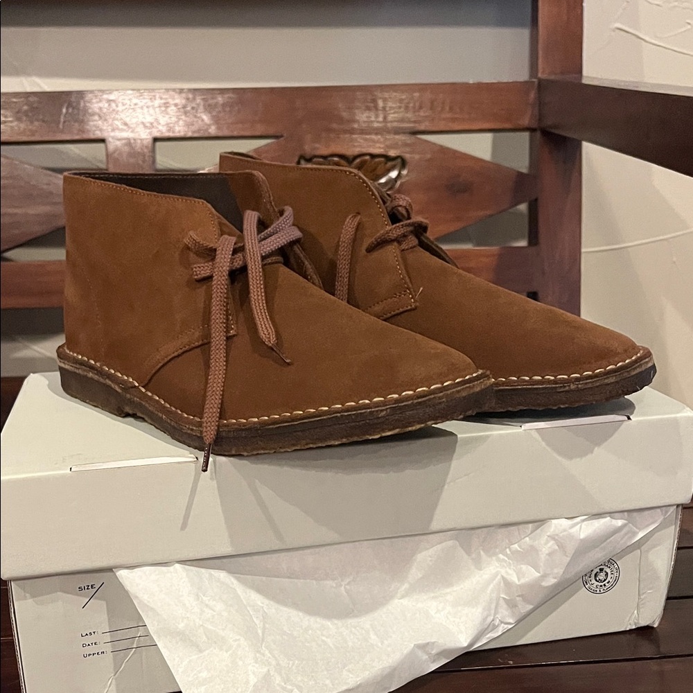 J. Crew Suede Macalister Boot, Color: Auburn. Size 9.5